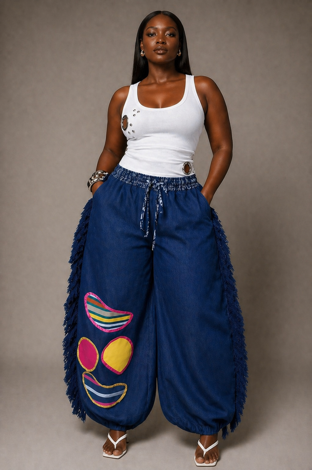 Cocoon Denim Trousers