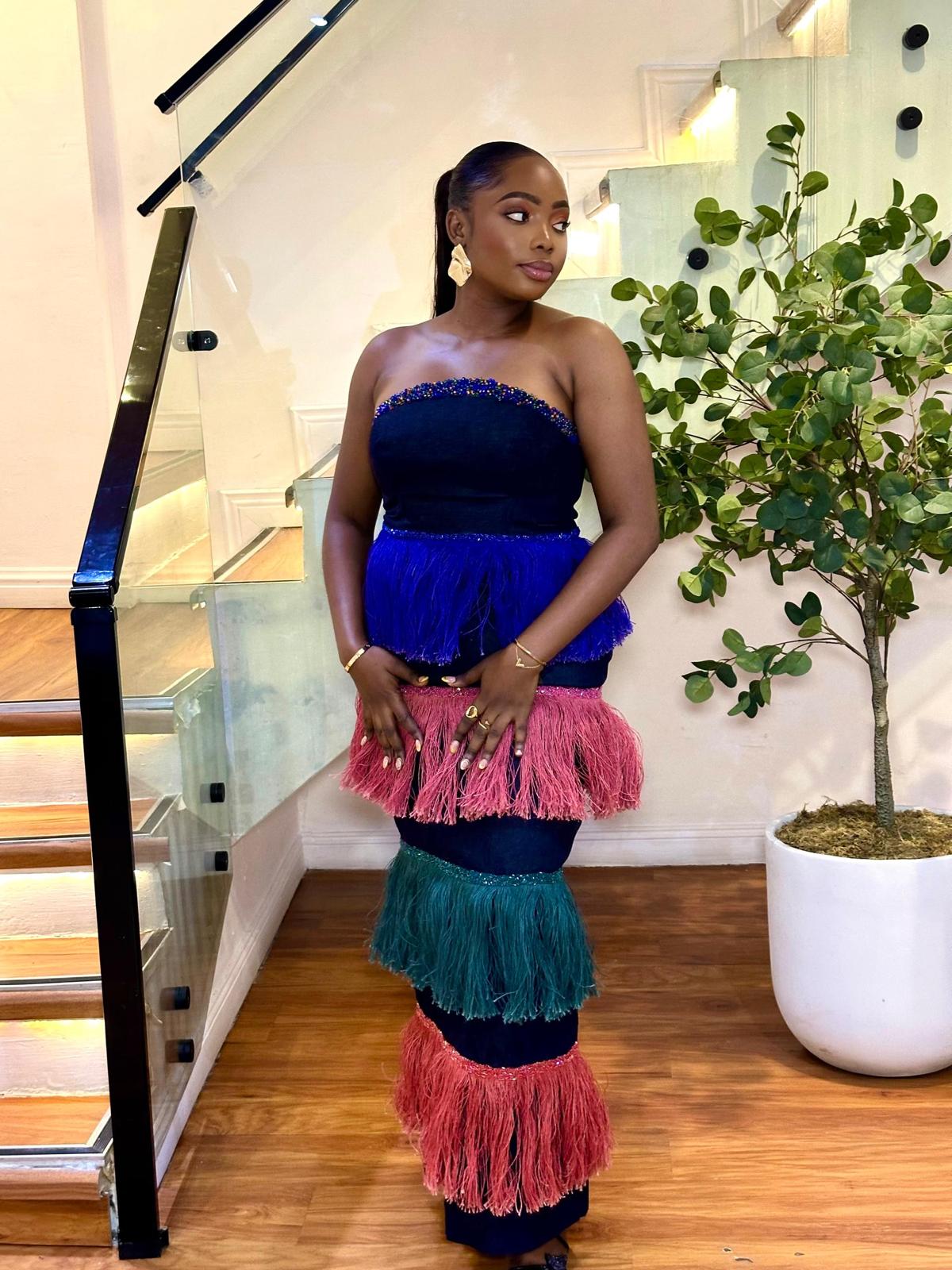 THE ELEVÉ FRINGE DRESS